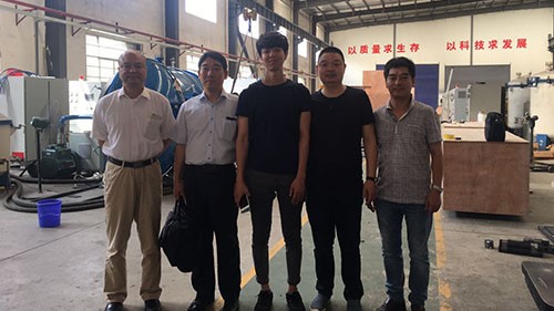 2017年6月韩国客户参观我们的工厂-诺天科技