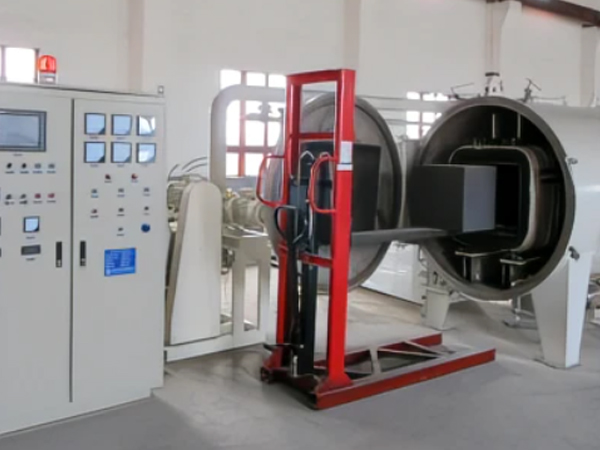 Carbon material heat treatment graphitization furnace
